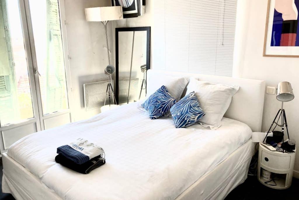 Cosy Penthouse Old Town Sea View Little Terraces Air Conditionned Nice Luaran gambar